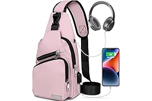 Sling Bag for Women Mens Crossbody Bag, Chest Bag Sling Backpack with...