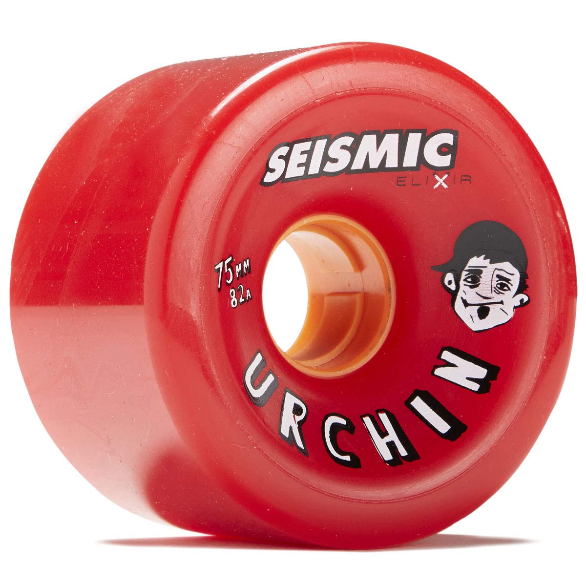 Seismic Urchin 82a Longboard Wheels - Red - 75mm