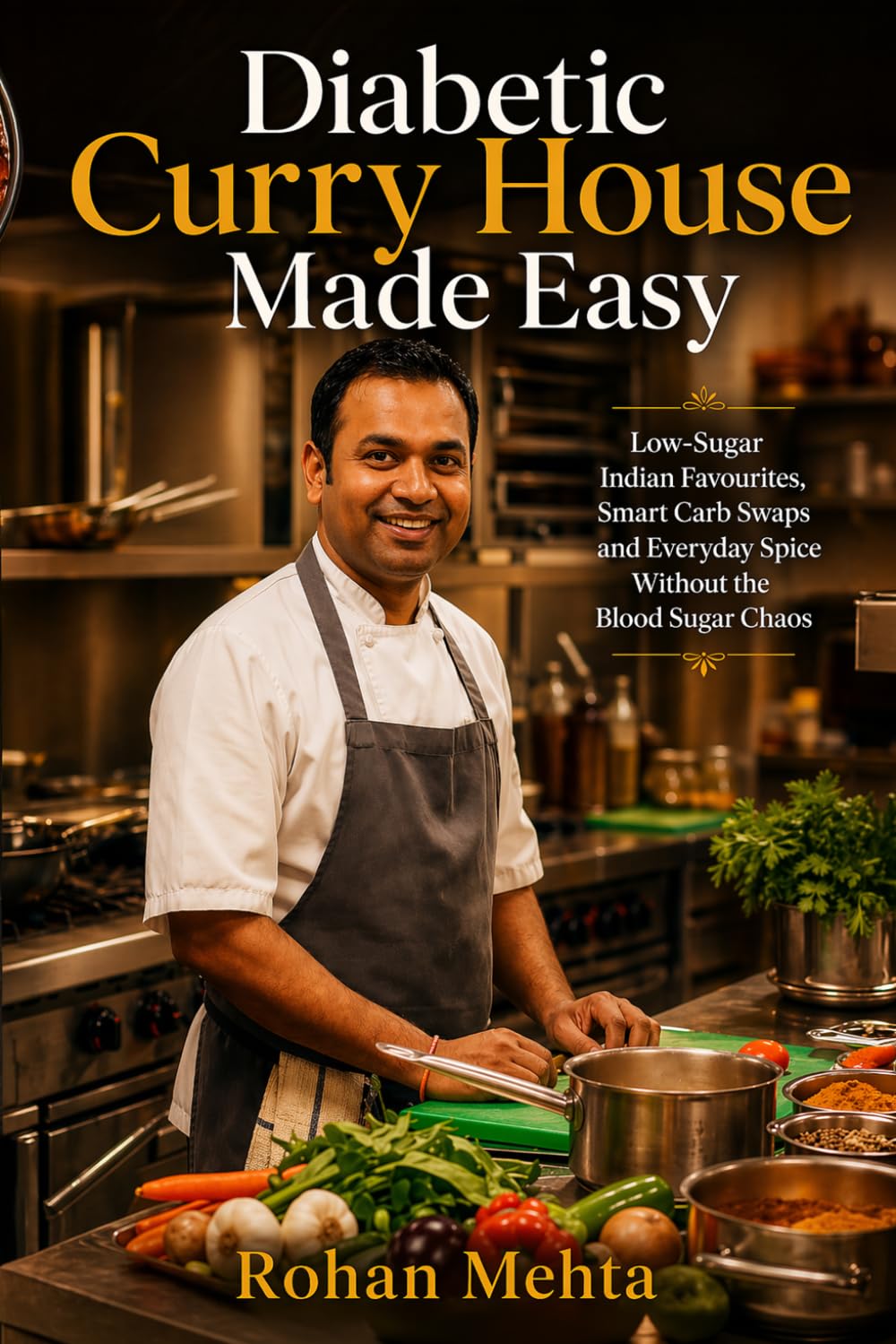 Diabetic Curry House Made Easy: Low-Sugar Indian Favourites, Smart Carb Swaps and Everyday Spice Without the Blood Sugar Chaos