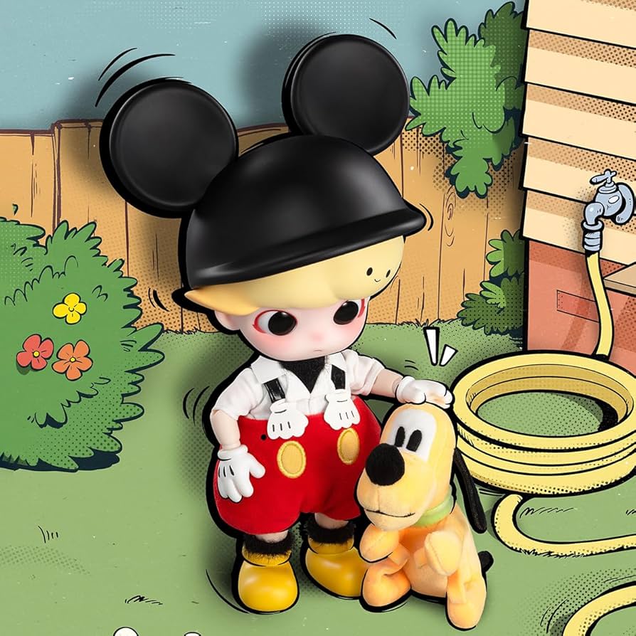 ポップマート　DIMOO MICKEY 1/8 アクションフィギュア Amazon.co.jp: POP MART DIMOO MICKEY 1/8 アクションフィギュア