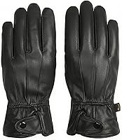 REED Men's Sheepskin Leather Driving Gloves: 3M Thinsulate Warm Lined, Touchscreen Compatible, Winter Ready