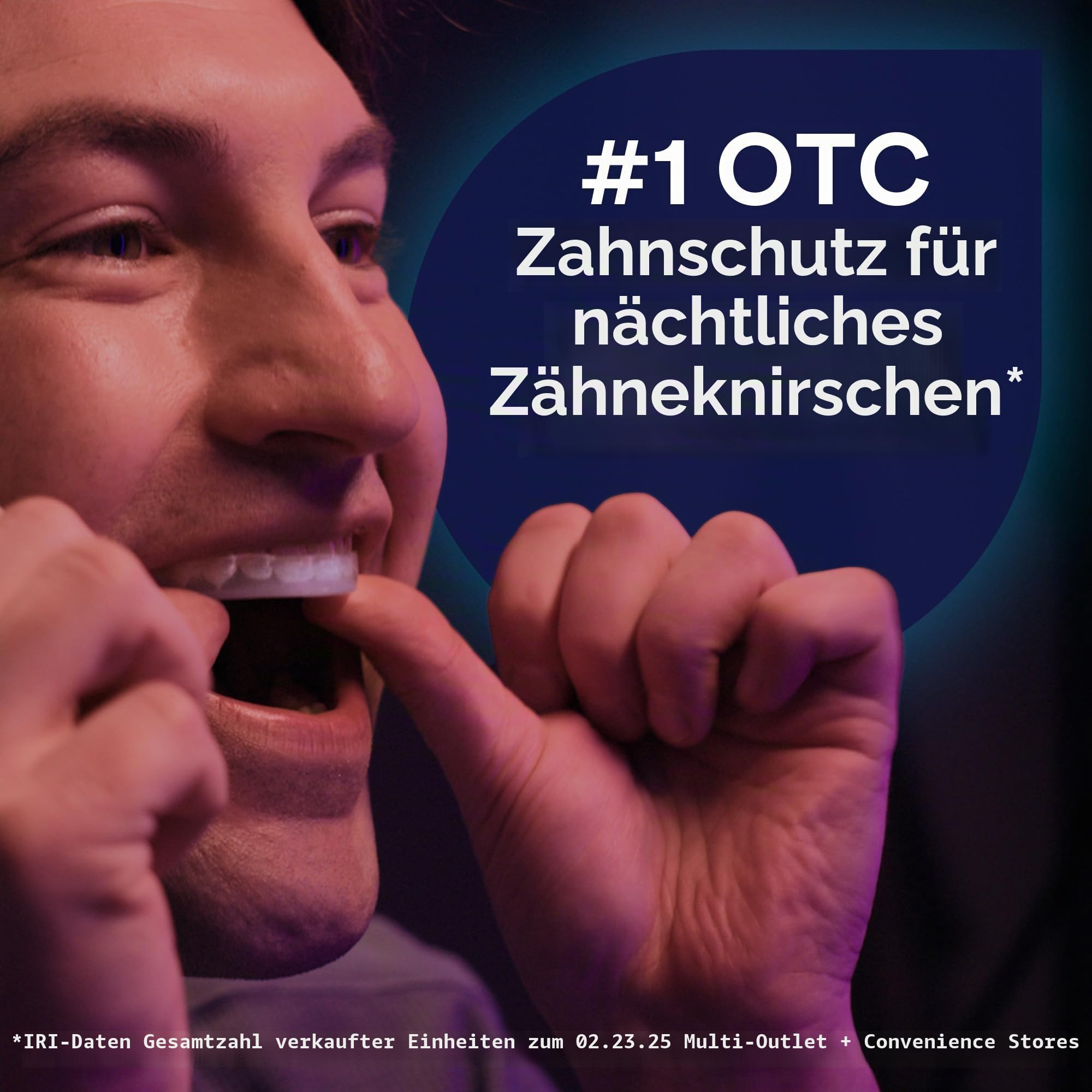 DenTek Professionelle Passform Maximaler Schutz Mundschutz für Nächtliches Zähneknirschen