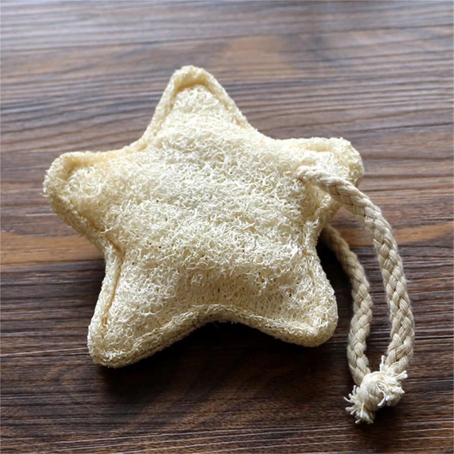 Natural Loofah Sponge Bath Ball Shower Rub Bath Shower Washing Body Brush Back Spa Home Scrubber Exfoliatin Fish Bear Star Luffa(Heart Shape)