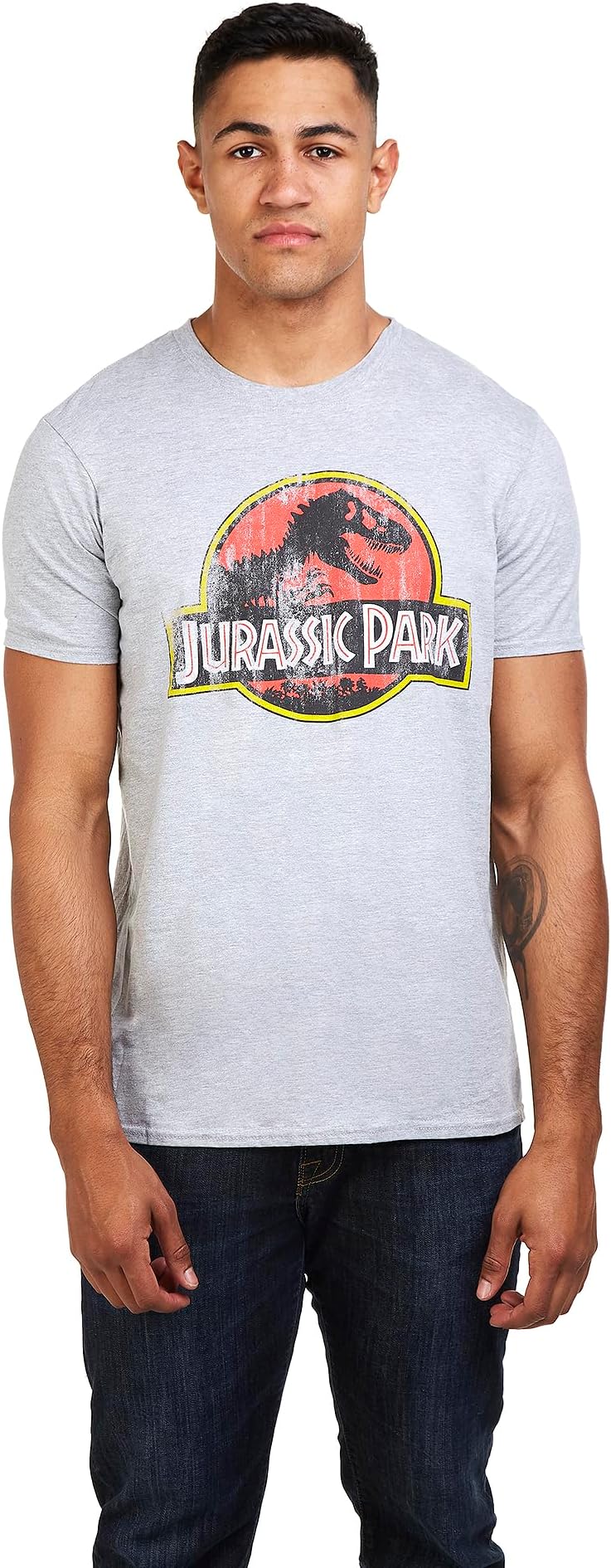 Jurassic Park Distressed Logo Unisex T Shirt for Men & Women Collection