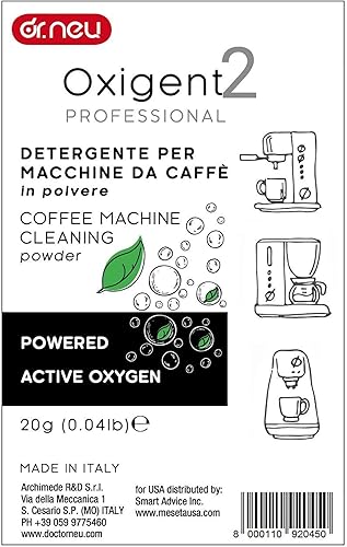 Miniatura 2 de Dr.Neu - Cafetera italiana y máquina de café expreso, polvo de limpieza y descalcificación, para uso en Keurig, Nespresso, Hamilton Beach, etc. -