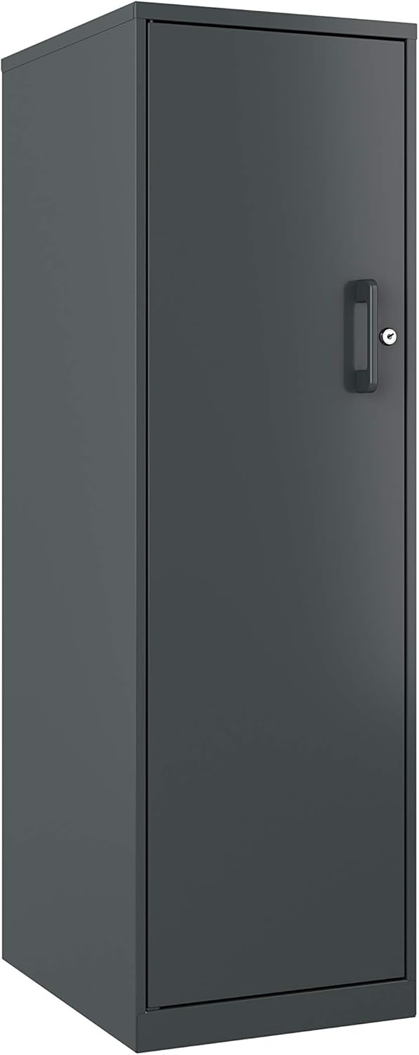 Personal Cabinet, 4 Shelf, Charcoal