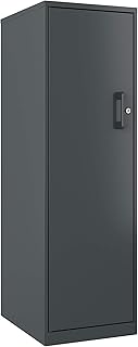 Office Dimensions Personal Cabinet, 4 Shelf, Charcoal