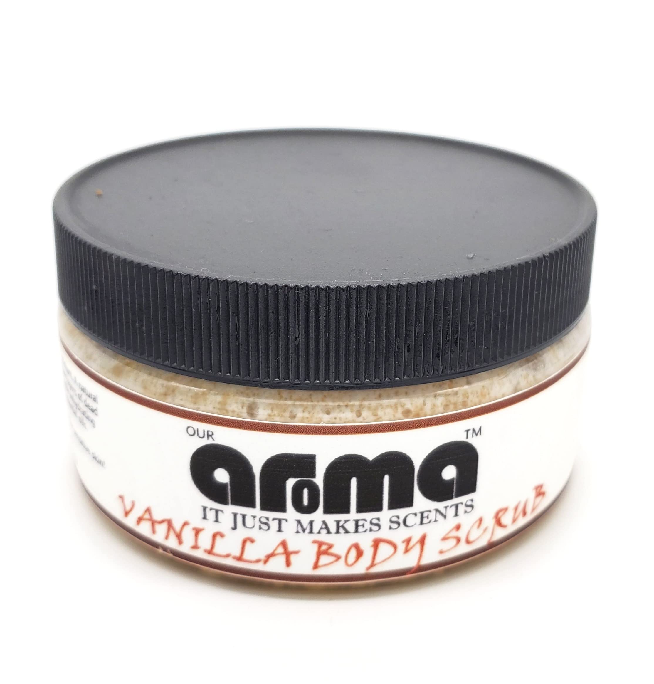 Our Aroma All Natural Vanilla Body Scrub 8 Ounce