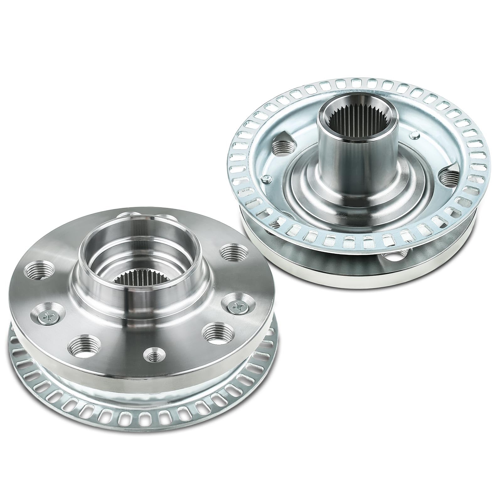 Frankberg 2x Kits de roulements de roue Essieu Avant Essieu Arrière Compatibles avec Golf IV 1J1 1.4L-3.2L 1997-2005 B.o.r.a 1J2 1.4L-2.3L 1998-2013 New Beetle 9C1 1C1 Remplacer# 1J0407613B
