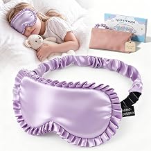 Kids Silk Sleep Mask, 22 Momme 100% Mulberry Silk Eye Mask for Sleeping