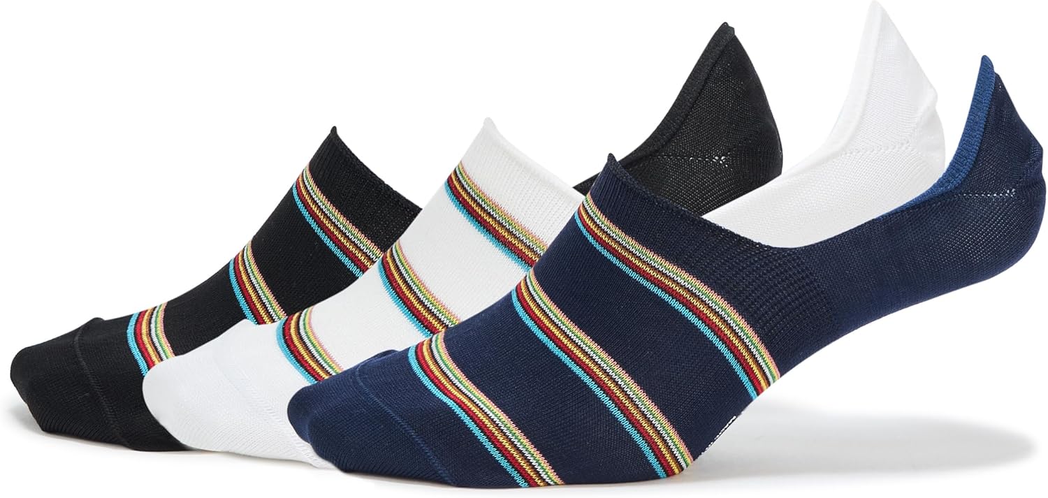 PS Paul Smith MEN SOCK 3 PK NS SIG BLK,MIXED PLATE 1,0