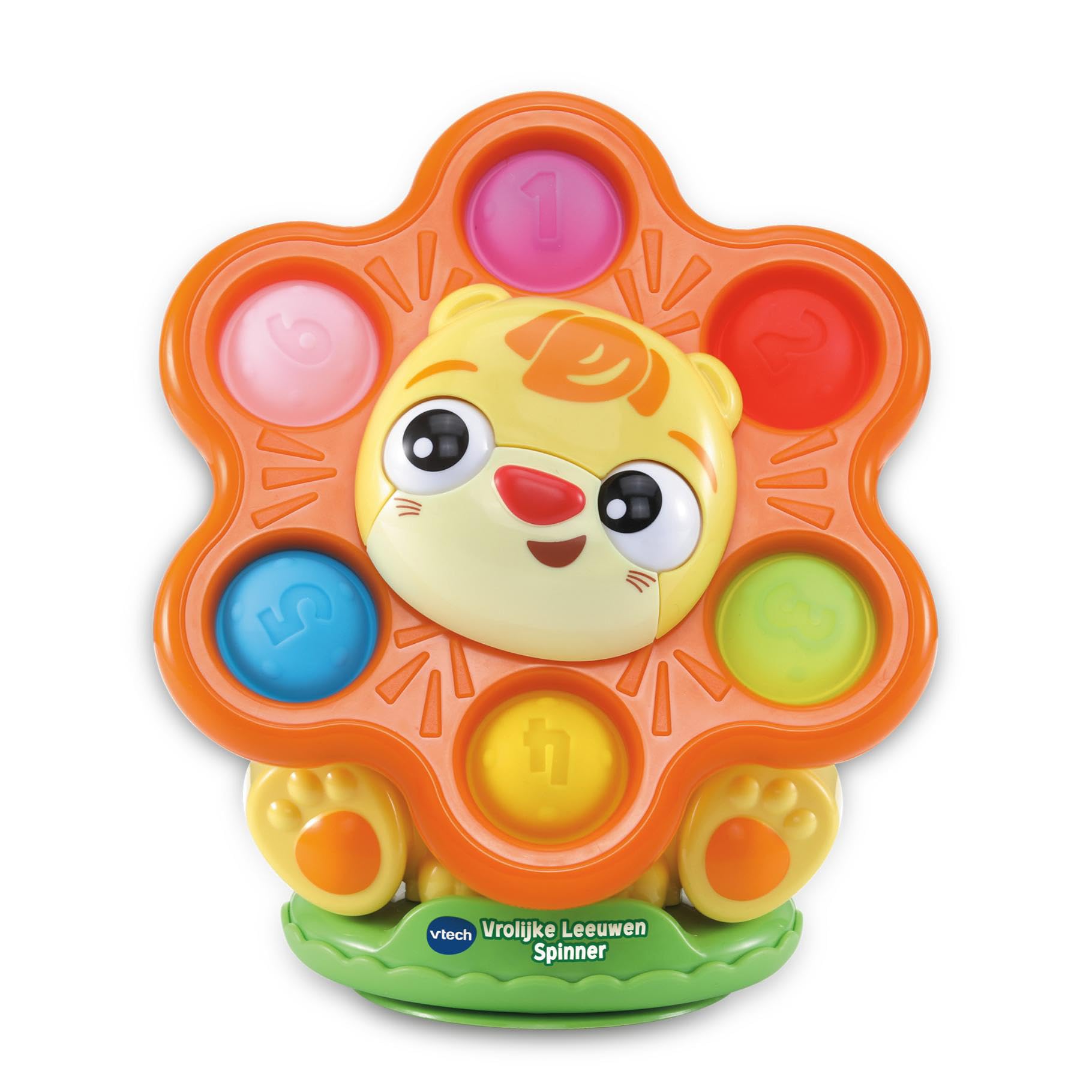 VTech giocattolo Felice Leoni Spinner - giocattolo di attività per bambini colorato