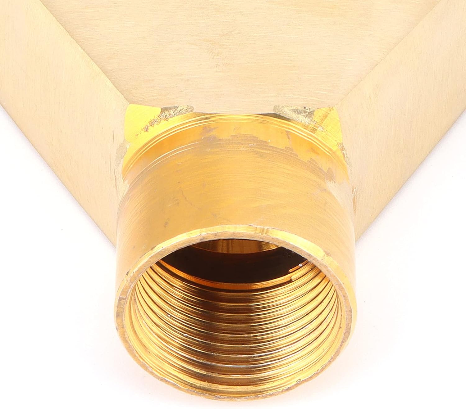 G1in Swimming Pool Fountain Nozzle Brass Spray Head Scattering Fountain Sprinkler with 18 Nozzles Water Spray Shape Like Phoenix Tail for Decorating Courtyards, Gardens, Indoor Outdoor Fountains