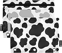 Vista 6 de Binder Pouch Purple Gold Shine Marble File Folder Sturdy Pencil Pouch for 3 Ring Binder Clear Window Office Desk Supplies Case Memento Holder with