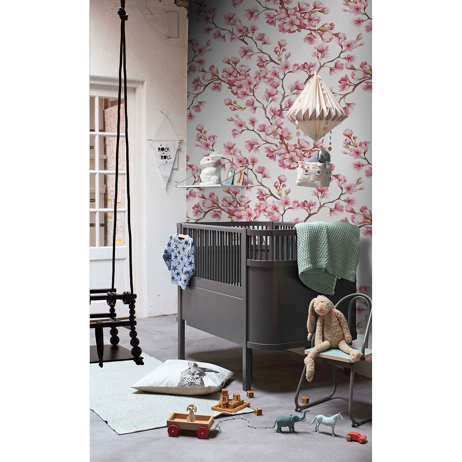 Décoration stickers muraux fleur de cerisier salon et cuisine