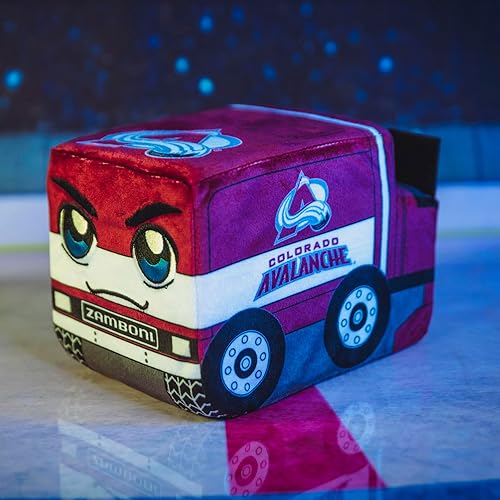Miniatura 4 de Bleacher Creatures Colorado Avalanche Zamboni - Peluche inspirado en la NHL de 7 pulgadas