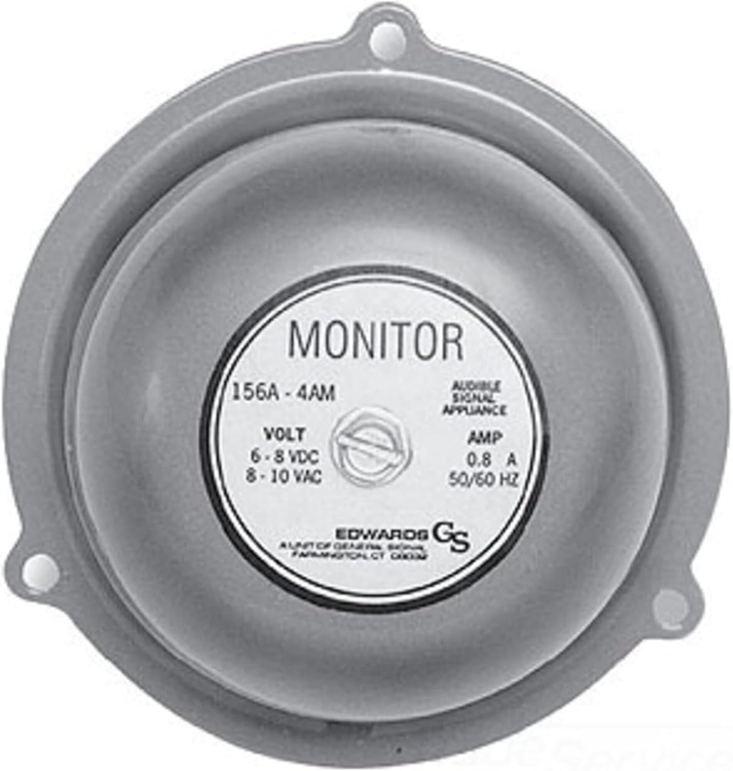 Edwards Signaling 156G-6AM BELL 6"6-8VDC 8-10V AC