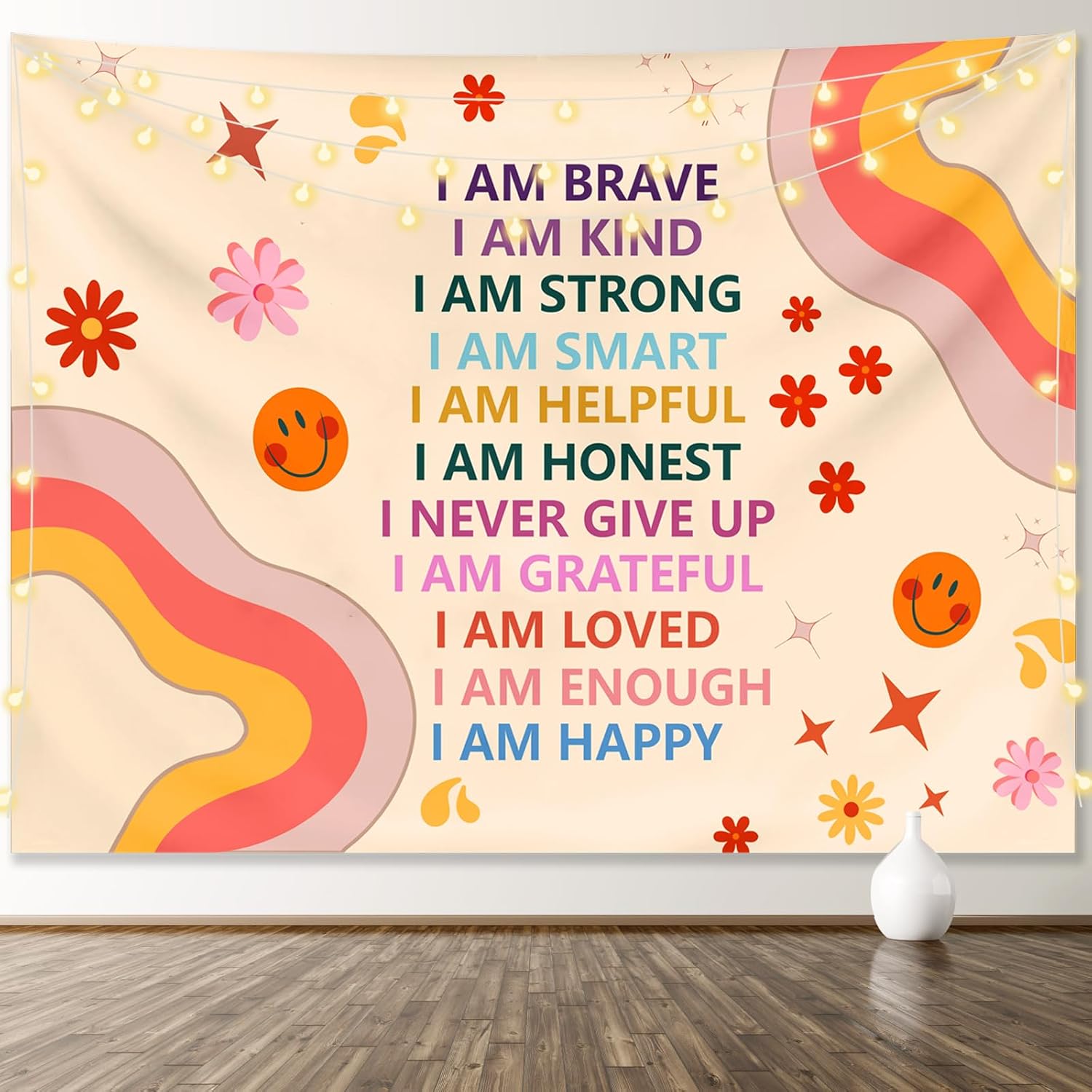 KJHL Rainbow Motivational Tapestry Wall Hanging Zambia Ubuy