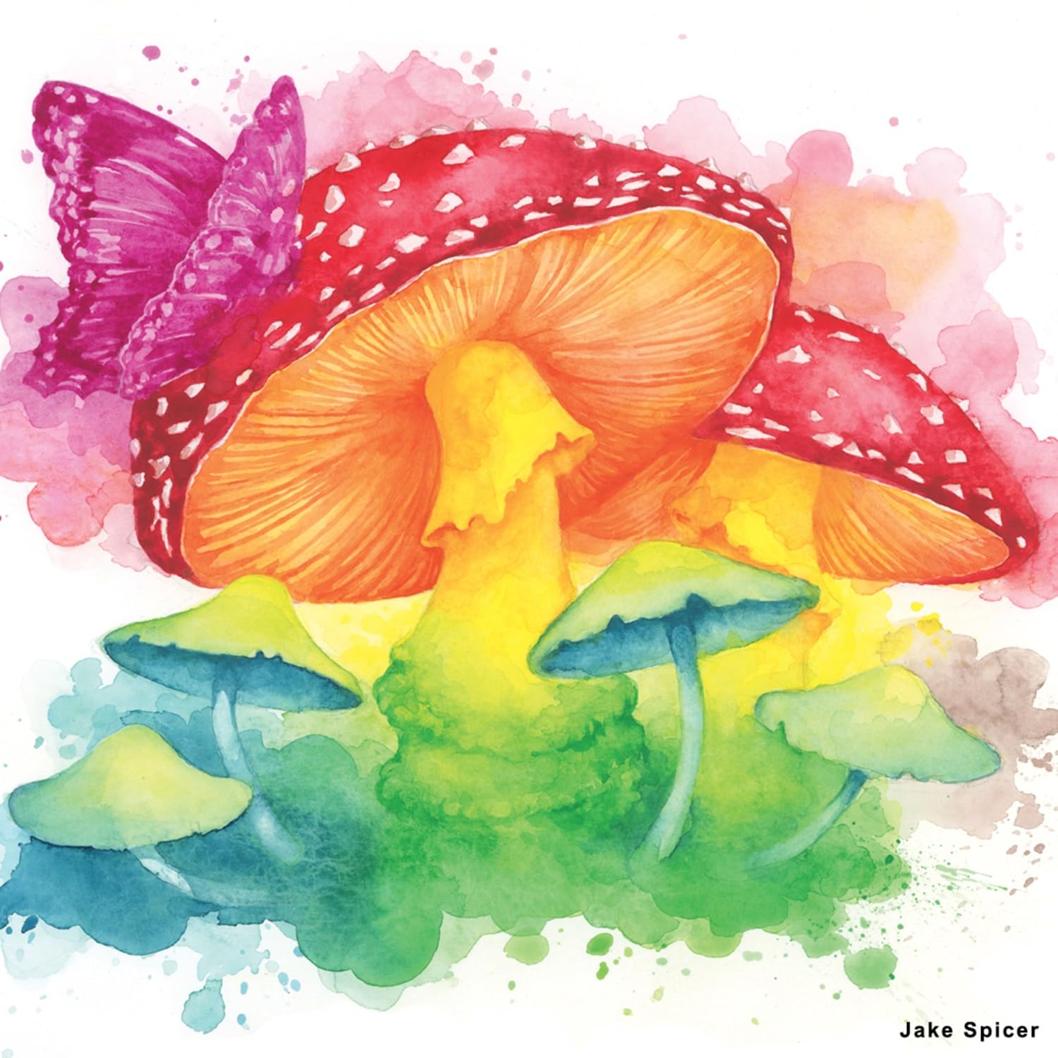 Derwent Inktense Aquarellfarben Palette, Set mit 24 Farben, halbe Farbnäpfchen-Größe, wasserlösliche Farbe, Ideal zum Malen & Basteln auf Papier & Stoff, professionelle Qualität, 2306318