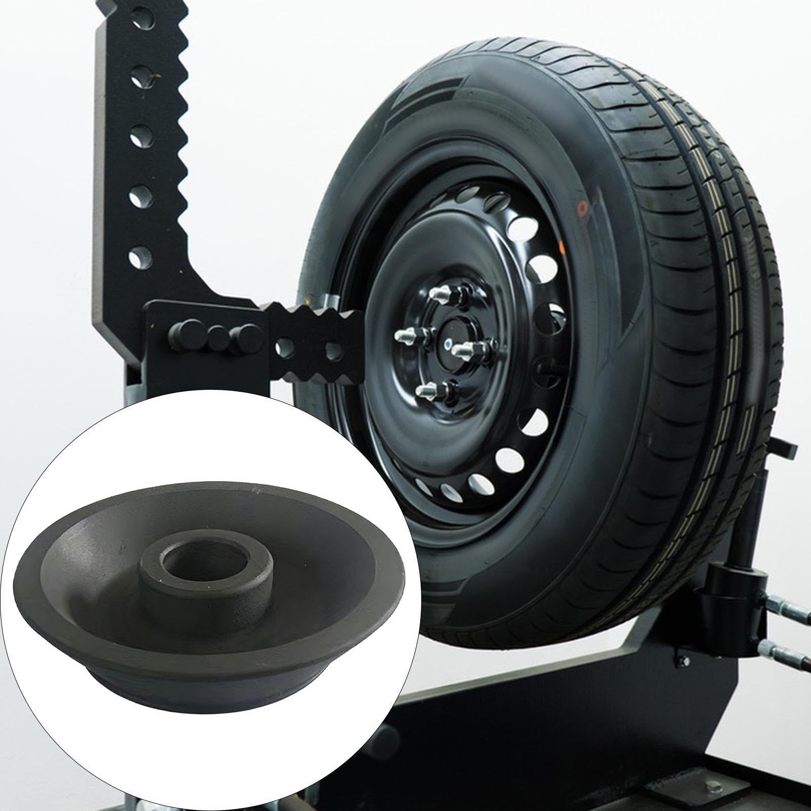 Amagogo Cono de equilibrado de ruedas de acero al carbono para vehículos, repuestos de automóviles, componentes de taller, mantenimiento de automóviles, Diámetro Interior 36