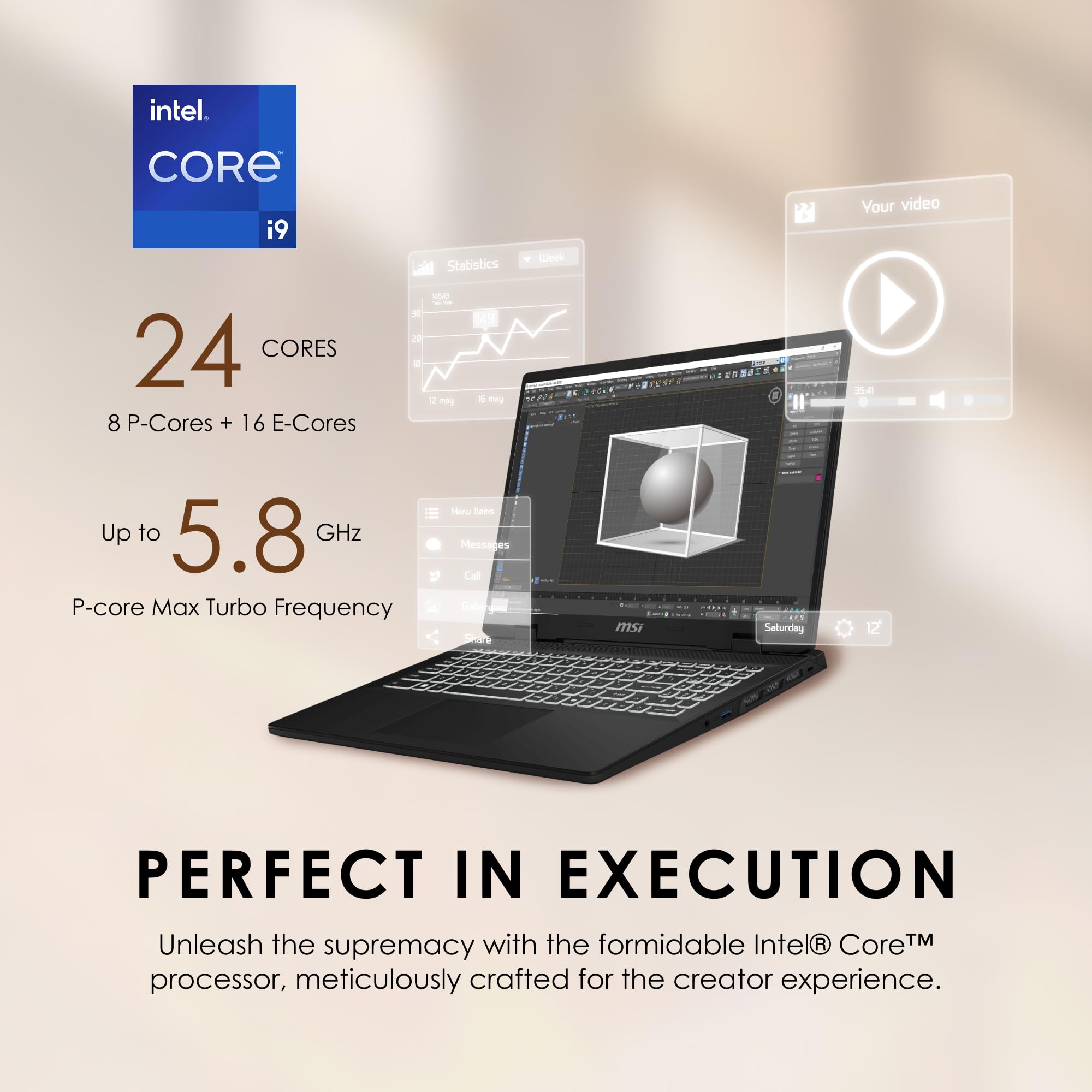 MSI Creator M16 HX C14VGG-291US 16