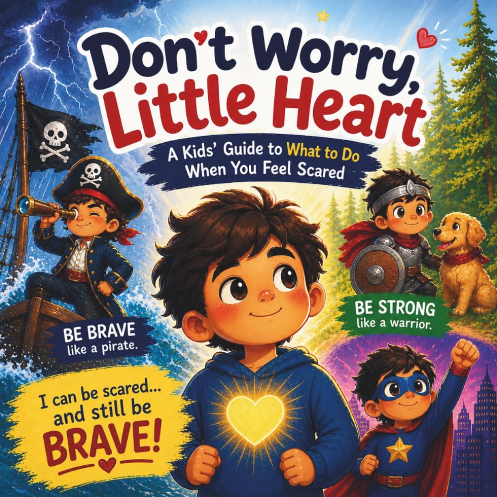 Don’t Worry, Little Heart: A Kids’ Guide to What to Do When You Feel Scared