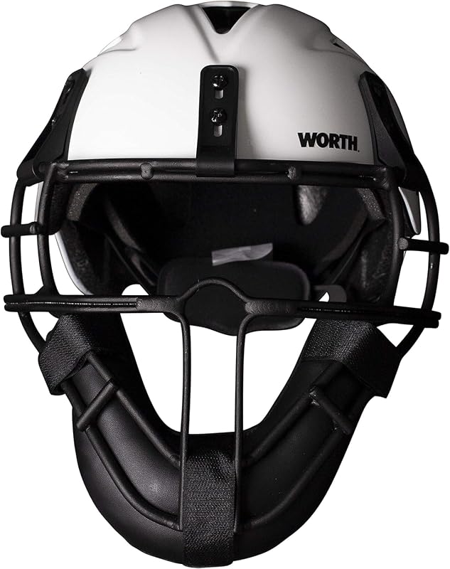 Valor | Casco de softbol de lanzamiento lento LEGIT | Máscara de lanzadores/fildeadores | Múltiples colores