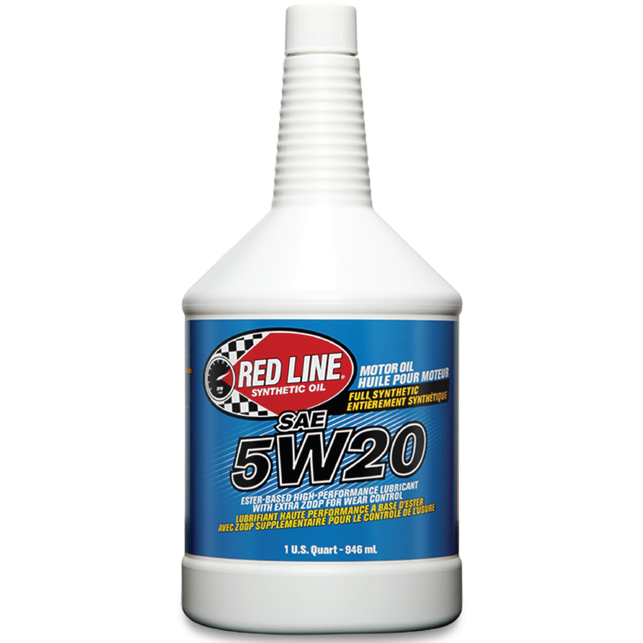 Red Line 15204 SAE 5W20 Fully Synthetic Motor Oil - 1 Quart (12 Pack)