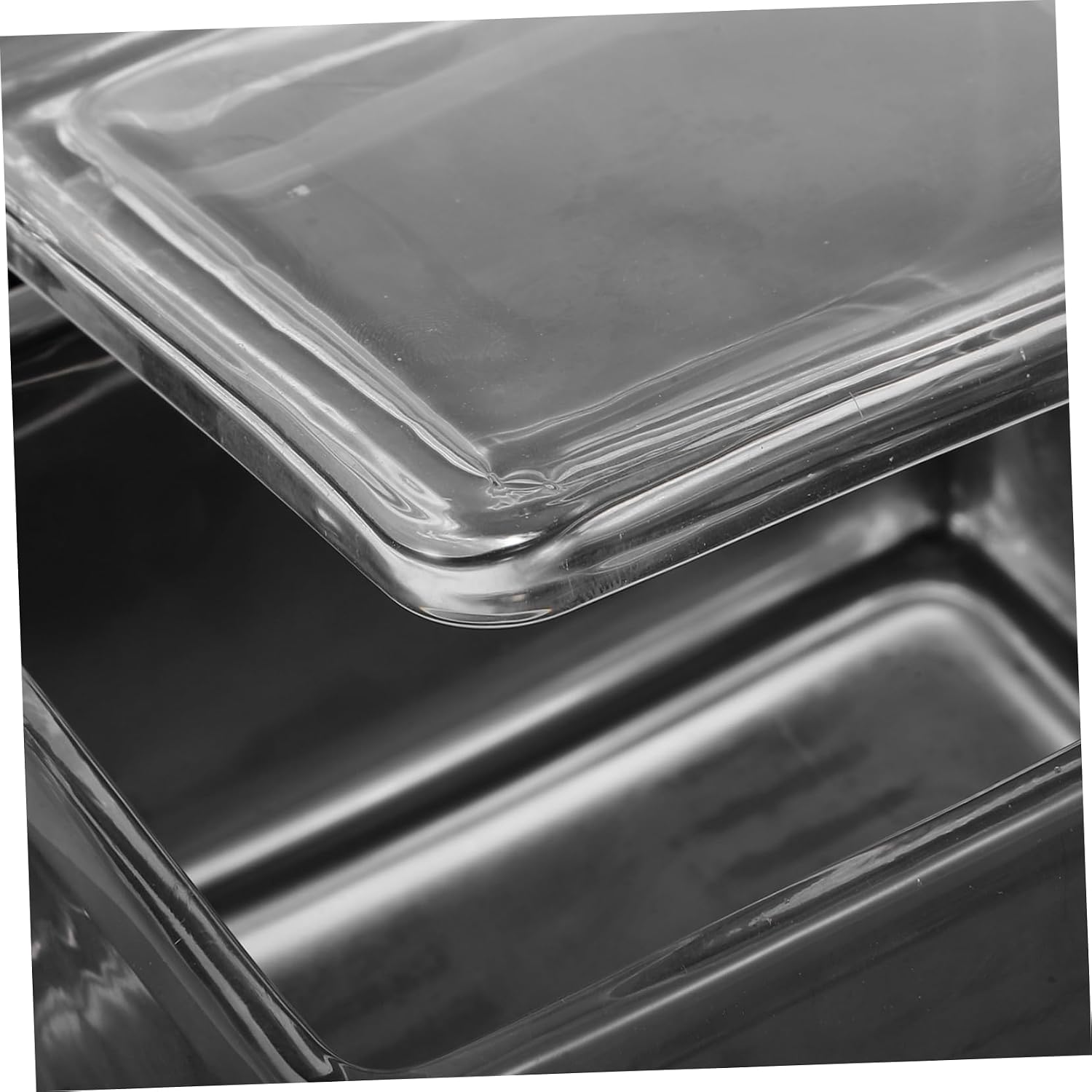 Luxshiny Glass Staining for Microscope Slides 20 Slide Capacity Vertical Horizontal Design Glass Material Laboratory Use