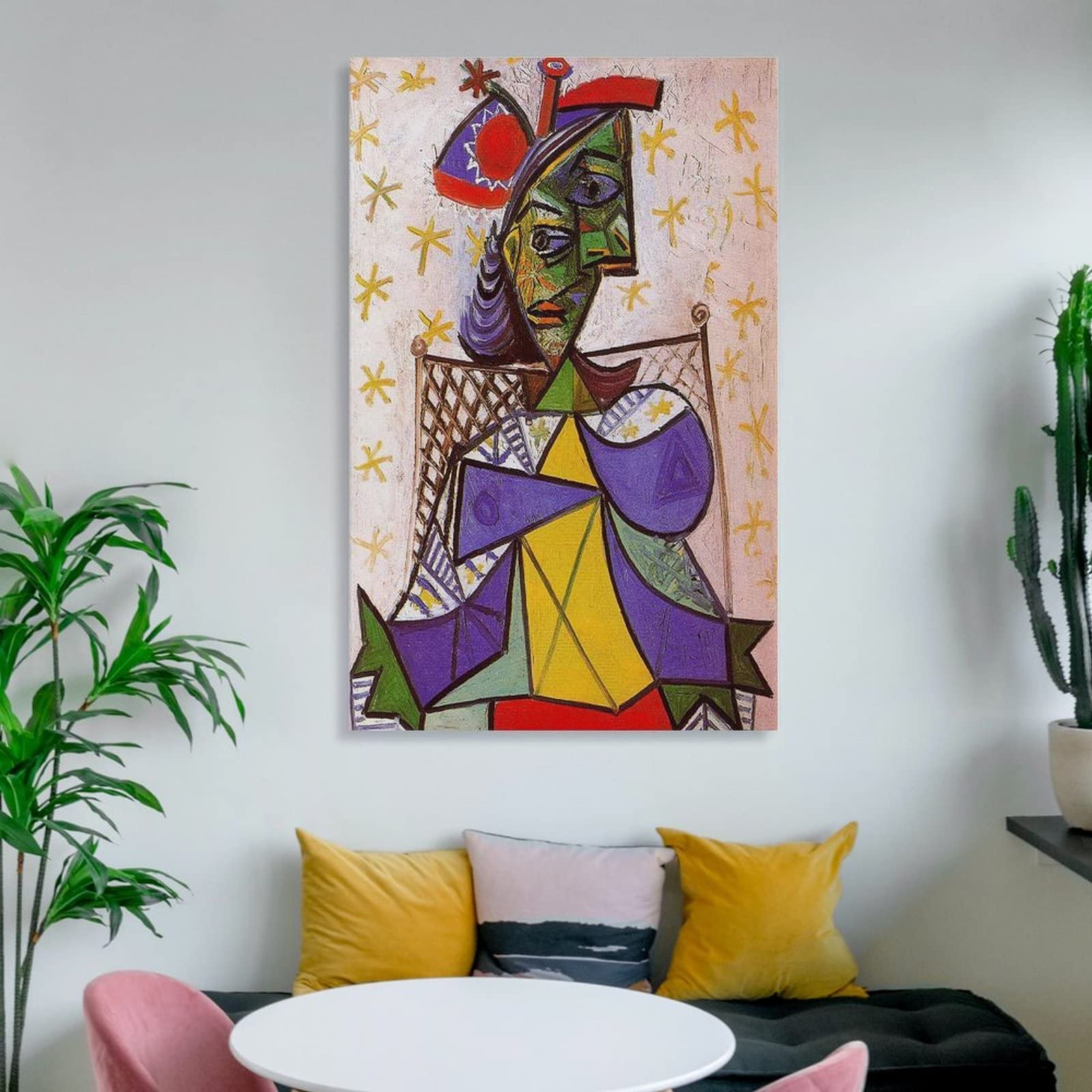 PABLO PICASSO、パブロ・ピカソ、【FEMME ASSISE】 Pablo Picasso - Femme assise