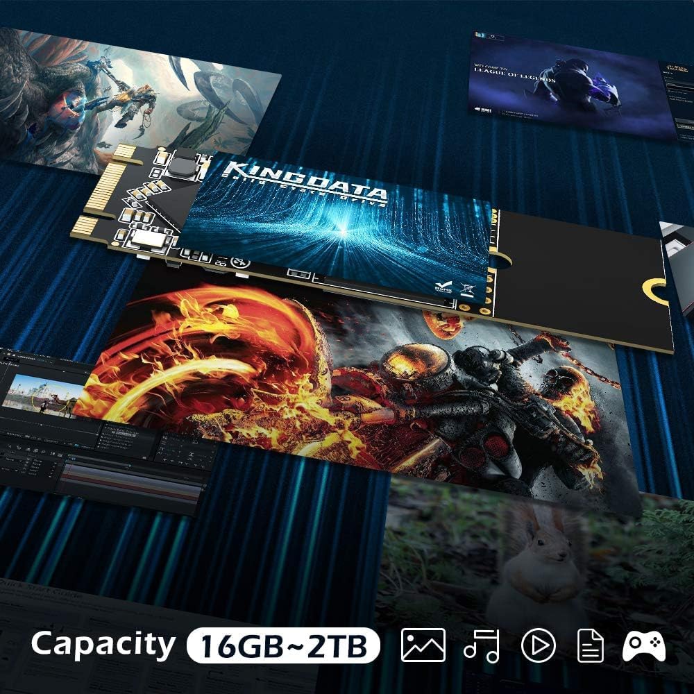 SSD M.2 2280 64GB Ngff Internal Solid State Drive High-Performance Hard Drive for Desktop Laptop SATA III 6Gb/s (M.2 2280,64GB*5 Pack)