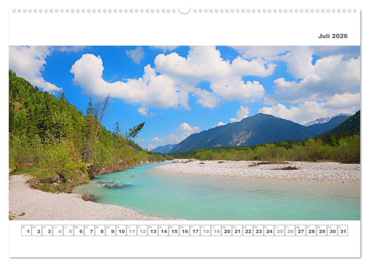 Ab in die Berge - Aussichtsplätze in den Münchner Hausbergen (hochwertiger Premium Wandkalender 2026 DIN A2 quer), Kunstdruck in Hochglanz: Ausflugsziele in den Münchner Hausbergen (CALVENDO Natur)