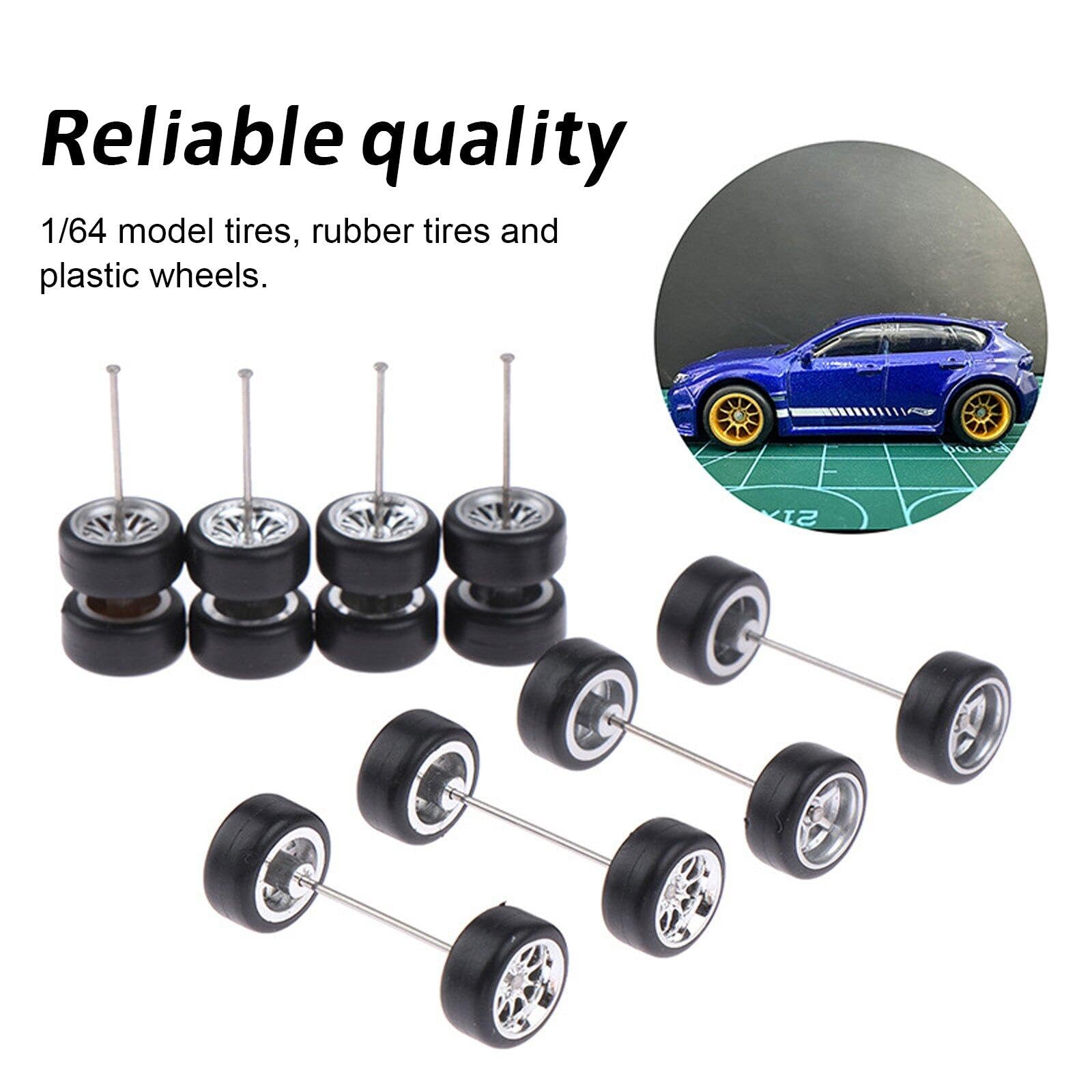 Roues 1/64 En Métal Pour Modèles De Voitures Miniatures - Jouets, Accès Collection