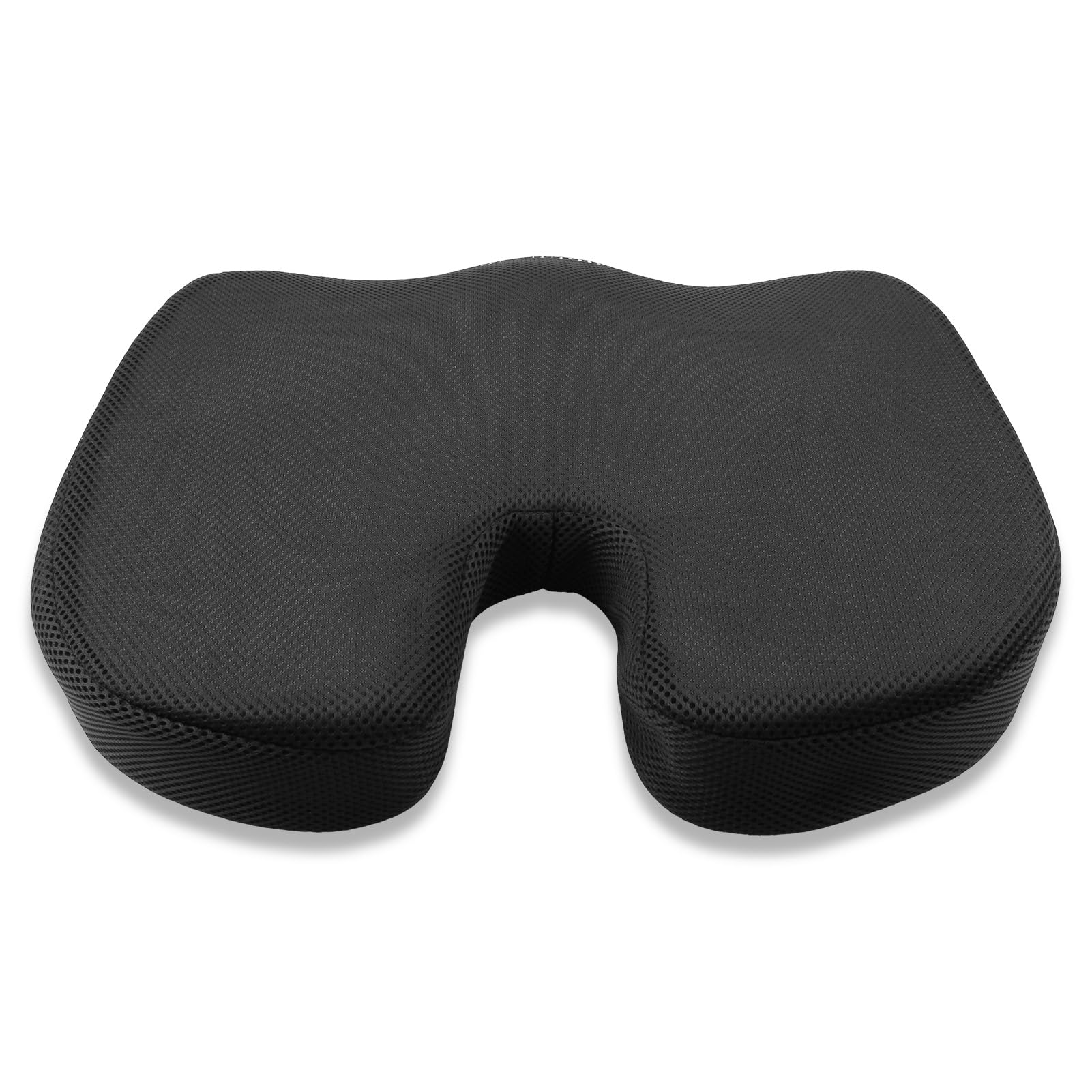 ALNKDH Orthopedic Coccyx Cushion,Memory Foam Coccyx Pain Relief Cushion,Used for Office Chair Cushion,Gaming Chairs, Wheelchairs, Car Seats, Hemorrhoids,Sciatica and Tailbone pain