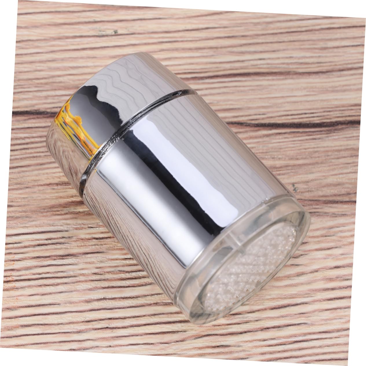 2pcs 7 Jump Change Tap Led Color Sink Faucet Kitchen Water Faucet Hot Cold Bath s Bathroom s — view 2