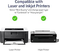 Vista 8 de Avery Printable etiquetas con cuerdas, diseño festoneado, 2 x 1.25 pulgadas, pack de 180 (22848), Blanco