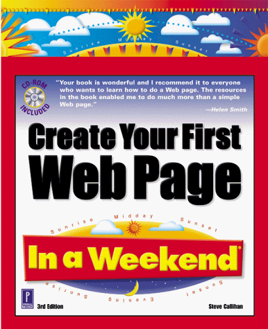 Creating Your First Web Page in a Weekend