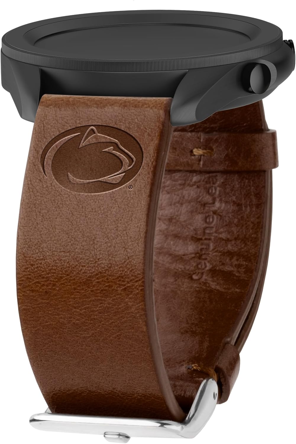 Affinity Bands Penn State Nittany Lions Premium Leather Watch Band Compatible with Samsung Galaxy Watch and More