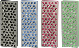 Kit de afinación de borde biselado para esquí Freeride, 4 piezas, kit de cera de esquí de borde biselado para snowboard, limas de grano 240/360/500/1000