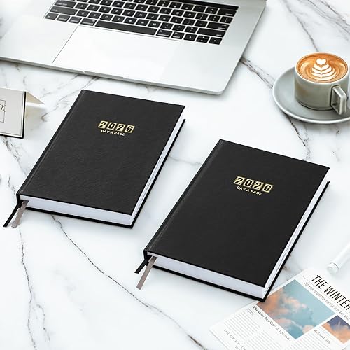 Miniatura 2 de Agenda diaria 2026 – Agenda diaria 2026 página completa por día, calendario de página A día 2026, enero 2026 a diciembre de 2026, 5.8 x 8.4