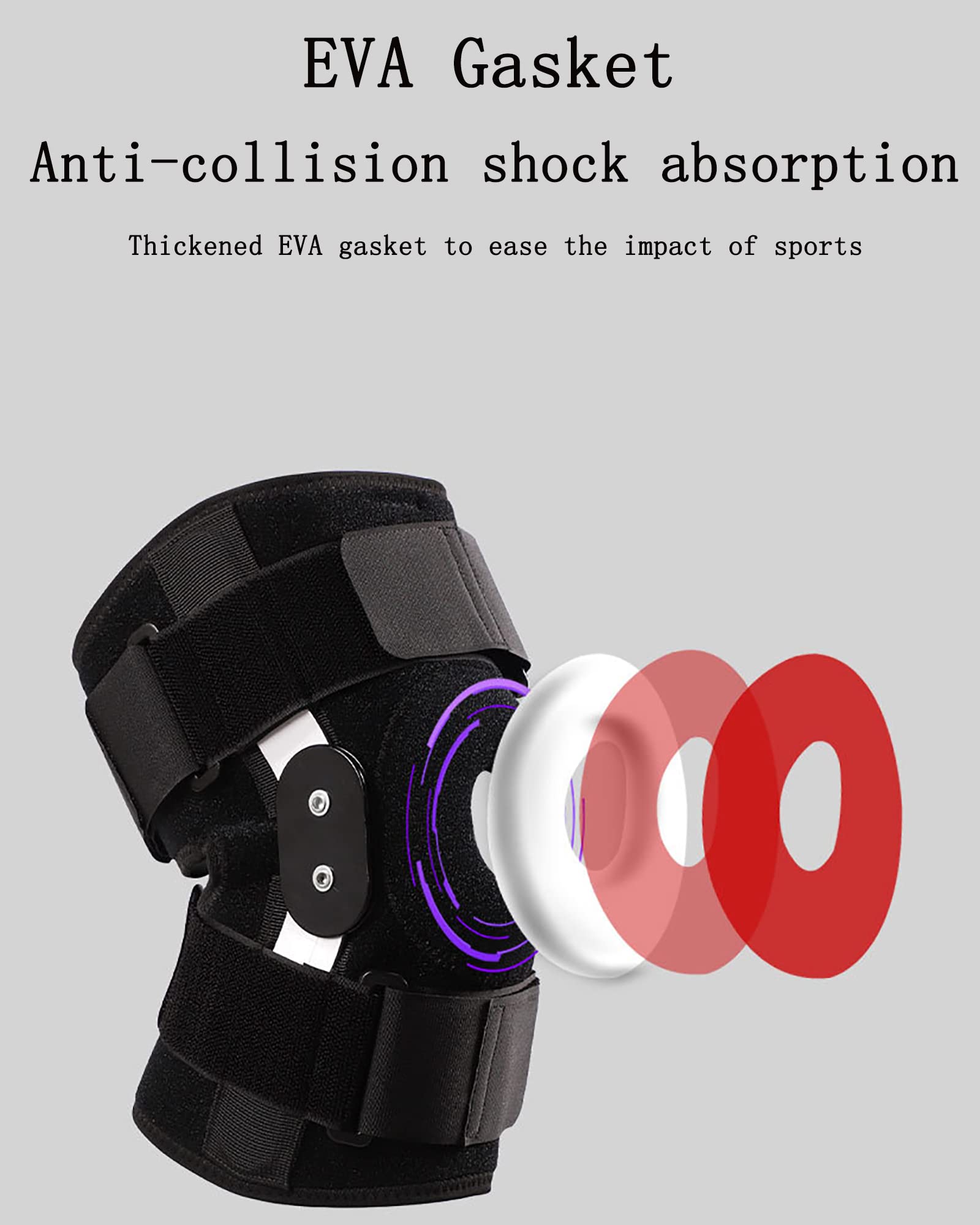 Offene Patella-Stützbandage, verstellbare Knie-Kompressionsbandage, Bänder, Sportverletzungen, orthopädische Schiene zur Schmerzlinderung bei Arthritis