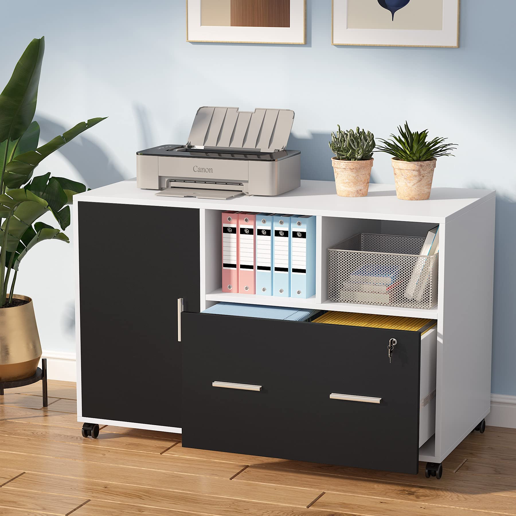 Buy File with Lock and Drawer, Mobile Lateral Filing