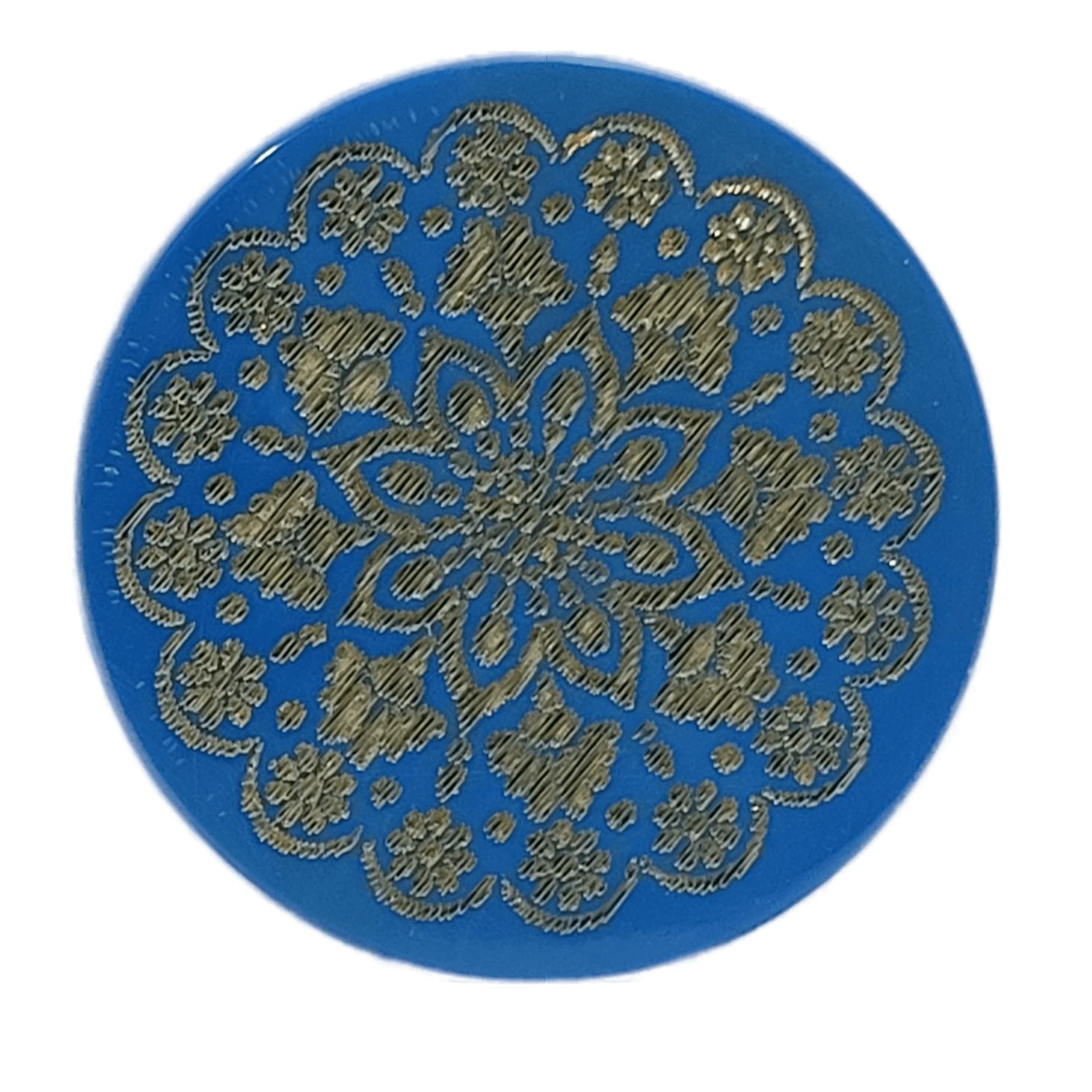 NHD Professional Carrom Striker PROAN797 - Made of Original Pool Ball (Blue), 41 x 41 x 9 mm