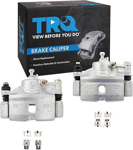Vista 1738 de TRQ - Juego de pinzas de freno delantero