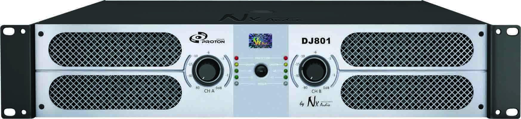 Proton DJ801 Power Amplifier for Live Sound | High Power Output | Professional DJ Amplifier | Clear & Stable Sound | Durable Build | PA & Stage Use