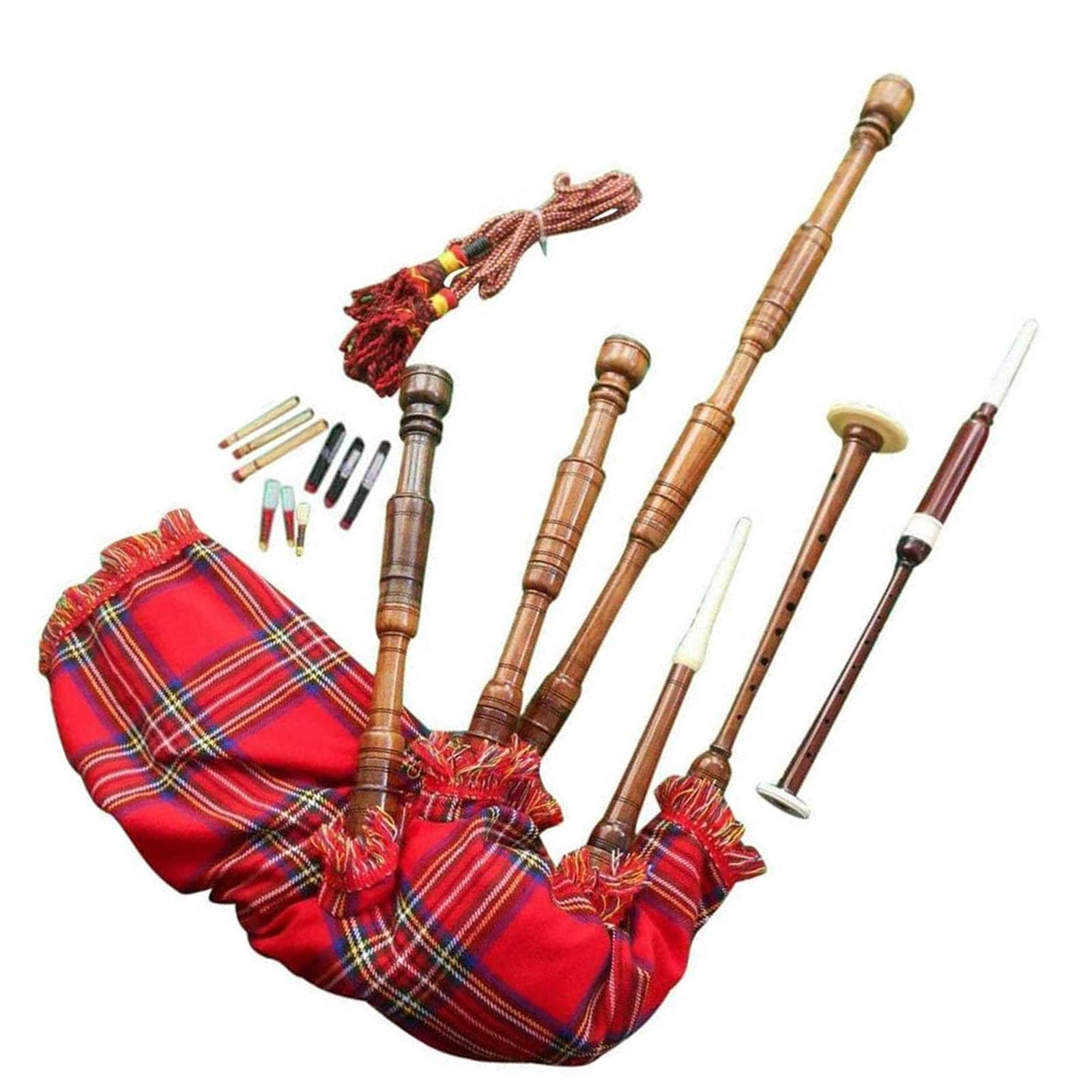 TC Scottish Great Highland Dudelsack Palisander Full Set/Dudelsack/Gaita/Dudelsack