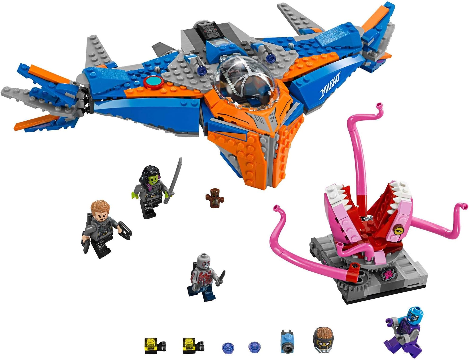 LEGO Super Heroes Guardians of The Galaxy The Milano vs. The Abilisk 76081 Building Kit (460 Pieces)
