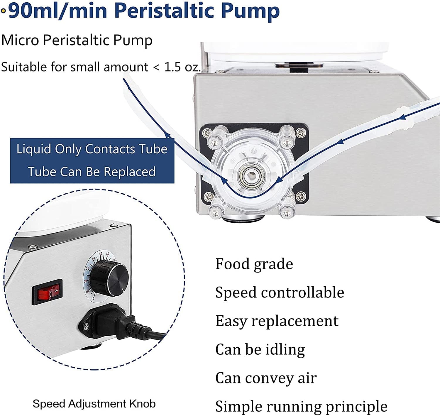 TREEYX Automatic Filling Machine 5-50ml Filling Machine Liquid Filling Machine Auto Digital Bottle Filler for Paste Cream Cosmetic — view 4