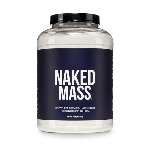 2. Naked Mass – Natural Weight Gainer Protein Powder