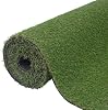 Soft and Lush Artificial Grass for Serene Outdoor Spaces, Creating a Lush Lawn, 3.3x26.2, Green